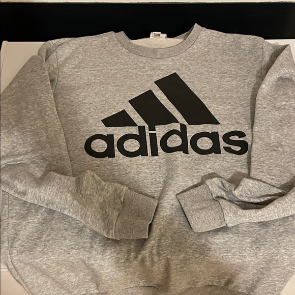 adidas Tops - Adidas Women's Crewneck Sweater in Gray and Black